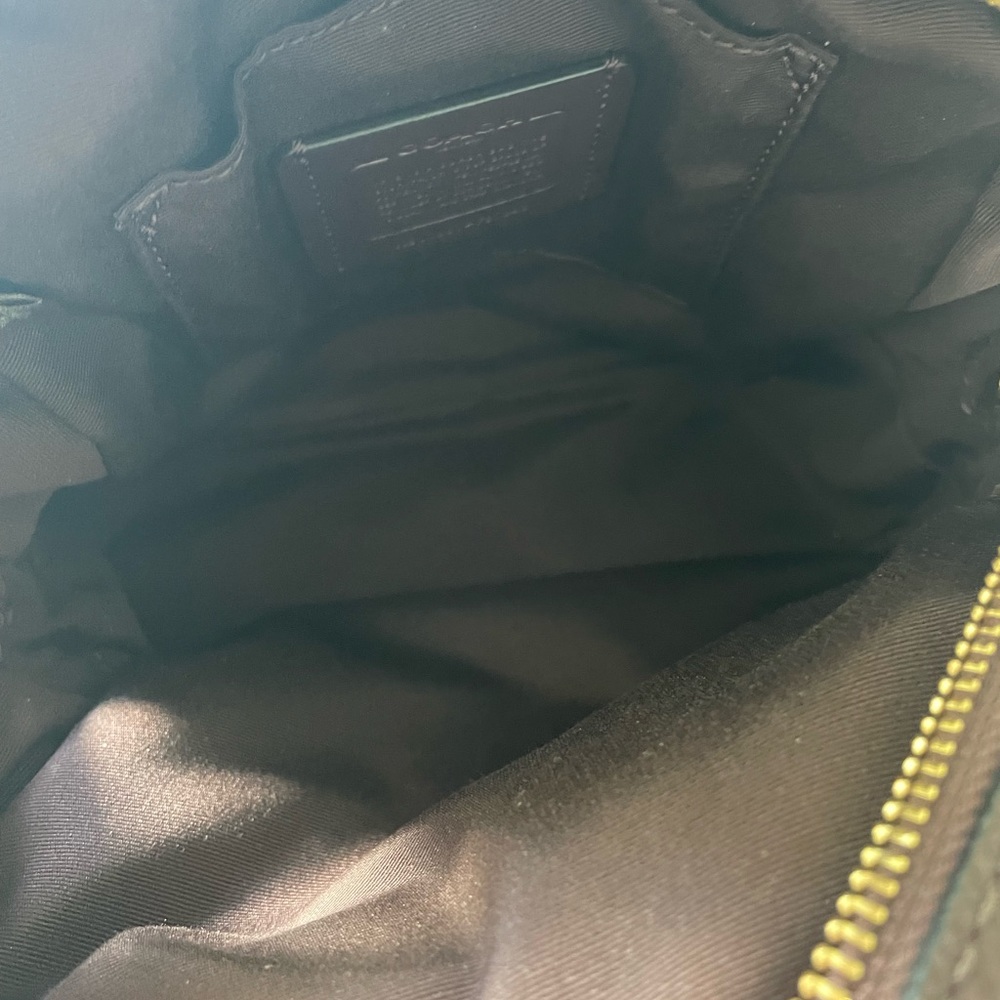 Coach Maroon Mini Backpack - image 3